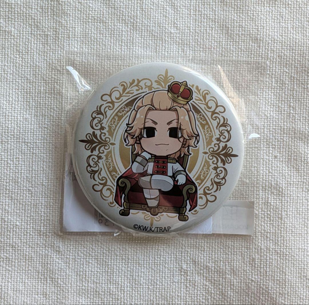 東京リベンジャーズ プリンセスカフェ 玉座 缶バッジ 佐野万次郎