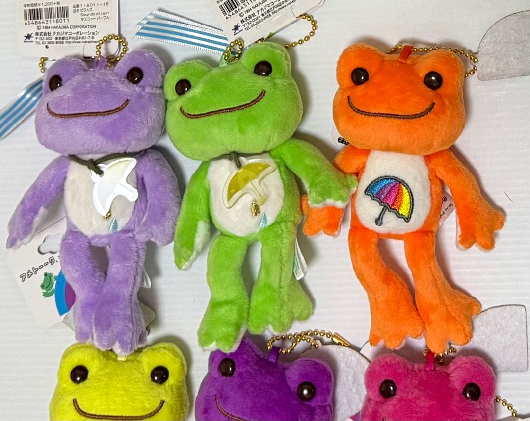 かえるのピクルス　マスコット　6点セット⑥未使用品