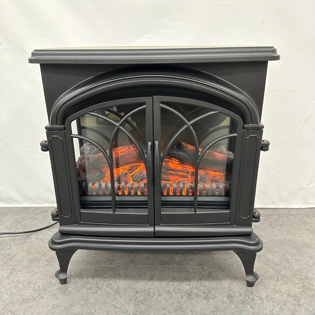 ニトリ ミドルワイド 暖炉型 ファンヒーター 2022年製 ニトリ、本物の