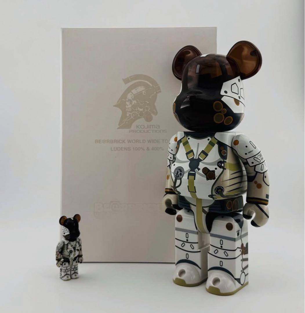 BE@RBRICK LUDENS 100％ & 400％ - メルカリ