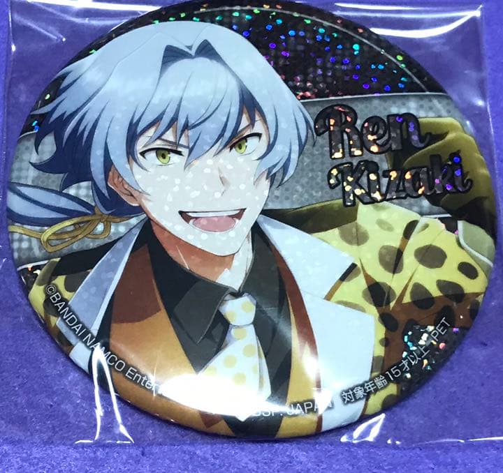 アイドルマスター SideM 缶バッジ ホログラムver 牙崎漣 きざきれん