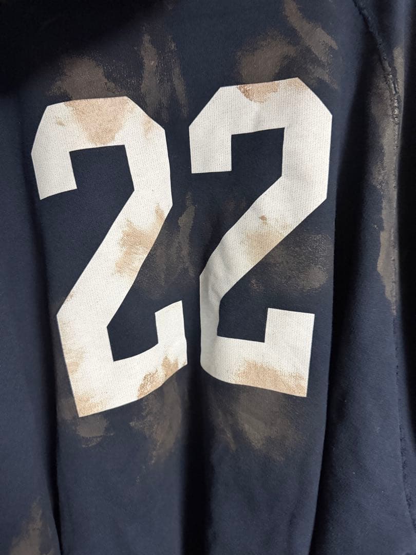 Balenciaga 名作 22aw Dirty Polo Zip Hoodie