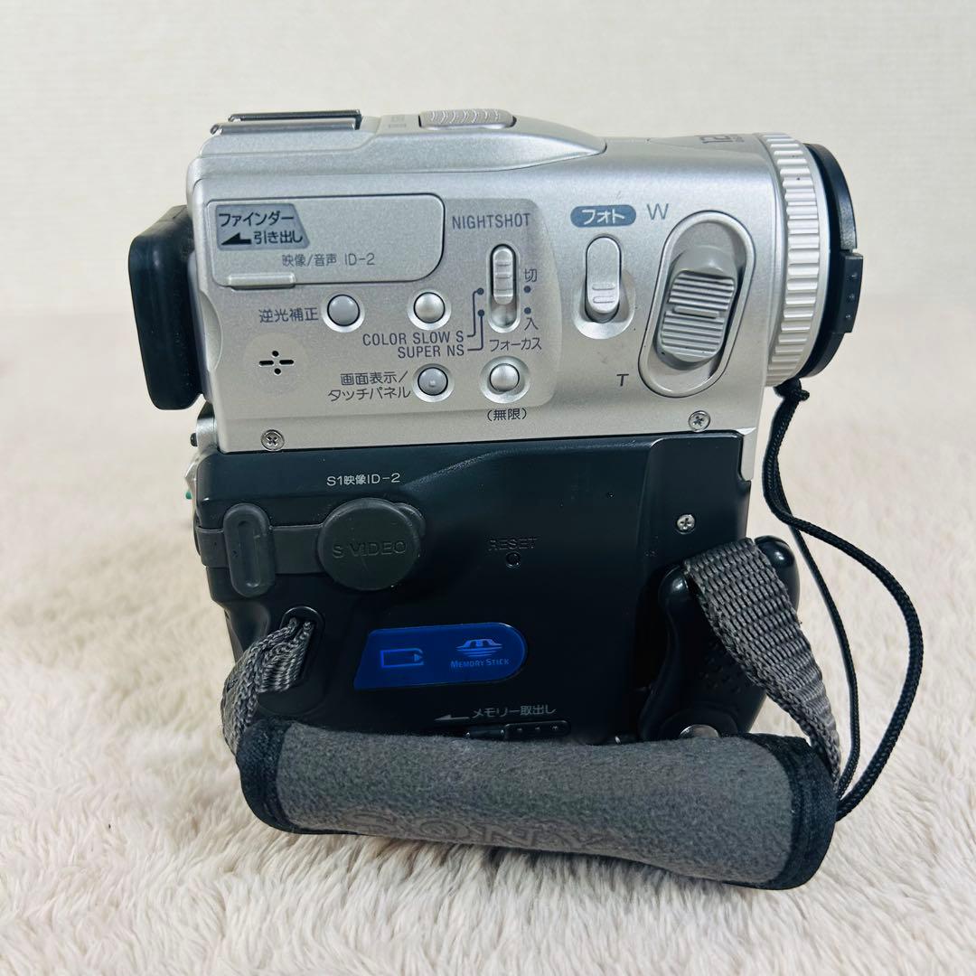 【美品】SONY DCR-PC101 デジタル ビデオカメラ 付属品あり