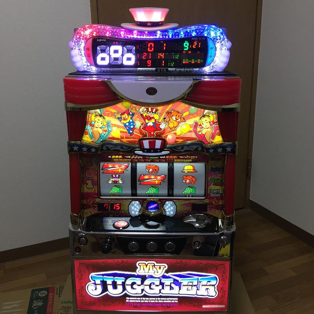 マイジャグ4 マイジャグラーⅣ 実機 ジャグランプデータカウンター付き