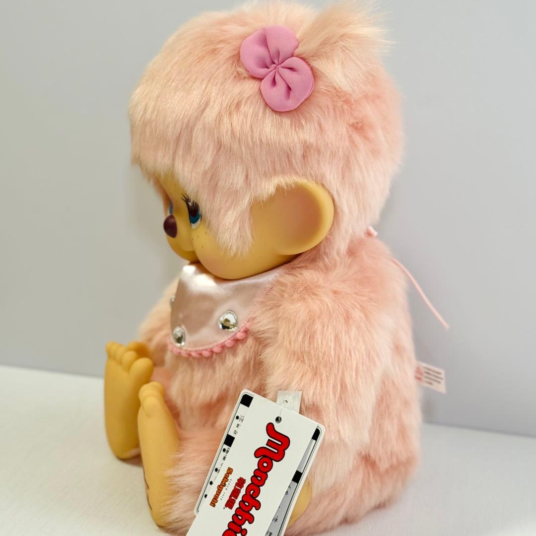 【希少】モンチッチ Lサイズ ぬいぐるみ ピンク K.yamasaki