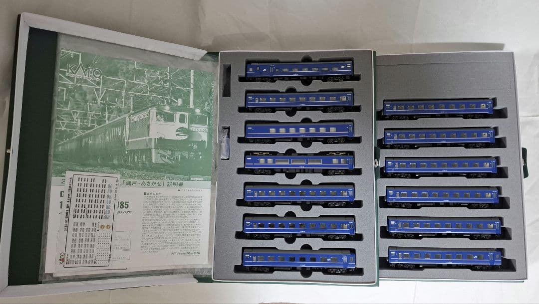 KATO 24系寝台車 Nゲージ 瀬戸·あさかぜ10-1484/10-1485