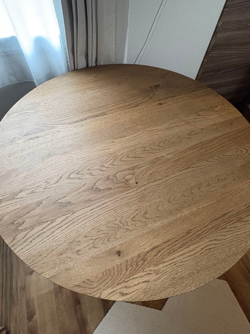 unico ウニコ ADDAY アディ オーク材 ラウンドダイニングテーブル