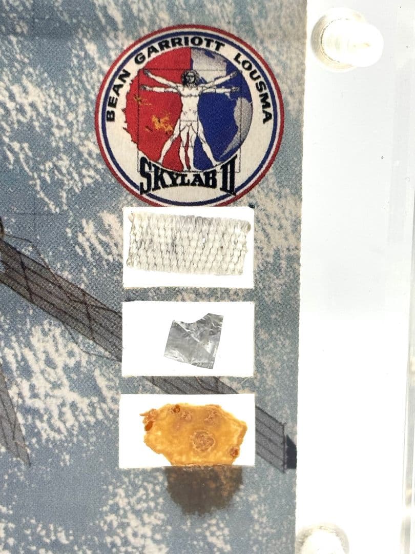 1973's☆NASA☆Skaylab 3☆実物パーツ片3種・ステッカー6枚 1973's