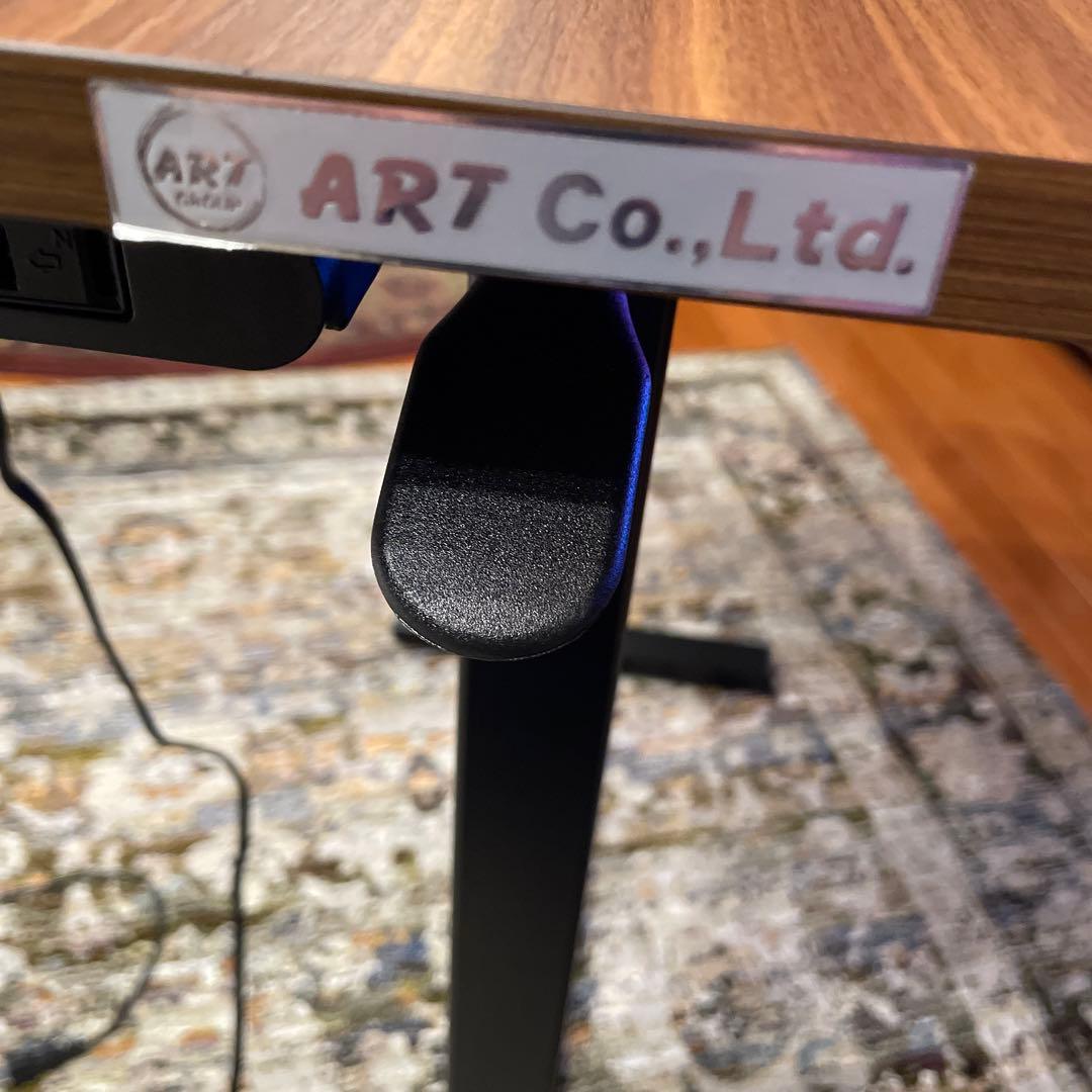 昇降式デスク USBコンセント付き