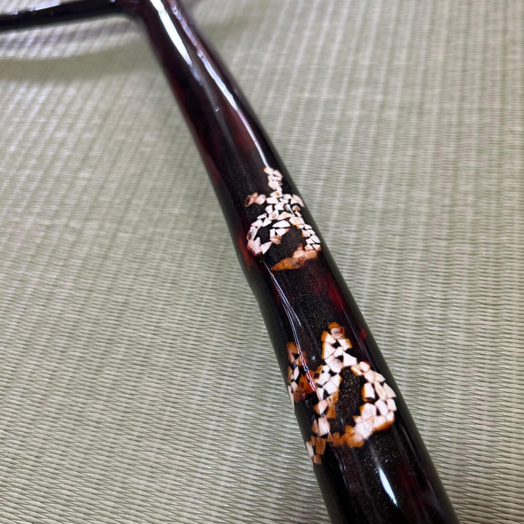 塗り物　飾り物　掛け飾り　鮎タモ