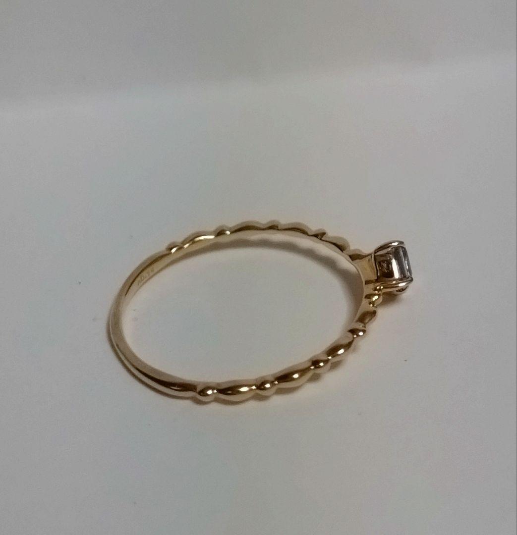 アレキサンドライト K18リング 13号