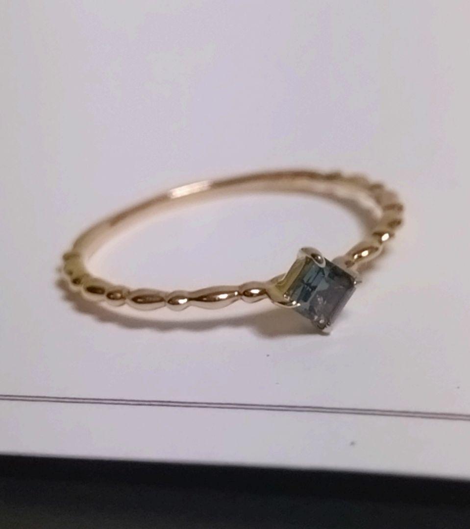 アレキサンドライト K18リング 13号