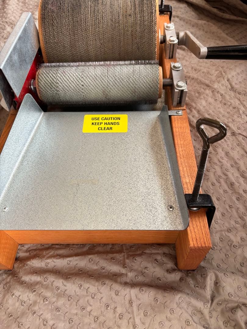 ドラムカーダー　手動