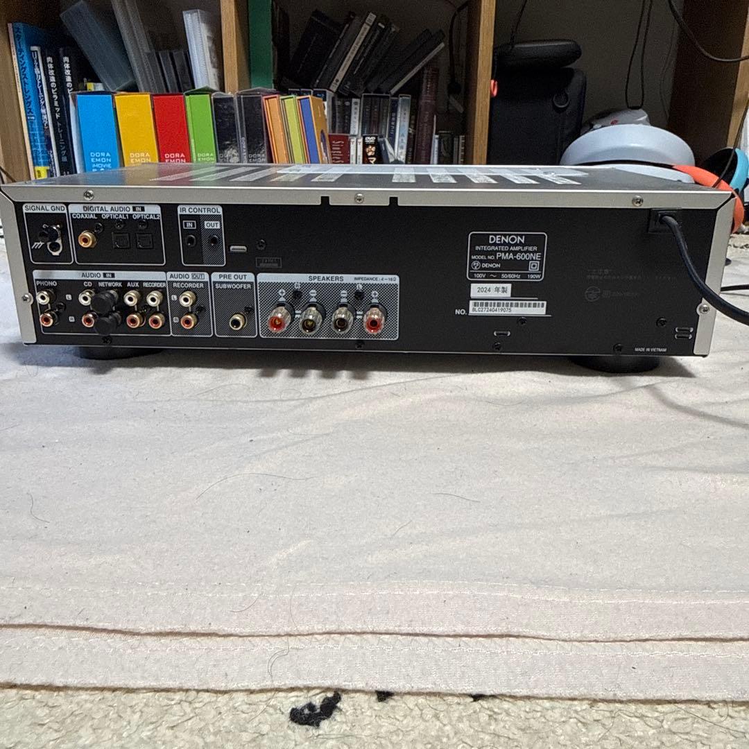 DENON PMA-600NE プリメインアンプ シルバー - メルカリ