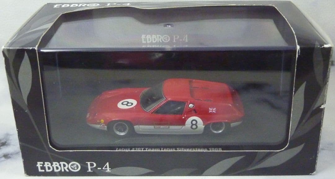 1/43エブロ ロータス 47GT ヨーロッパレーシングver.シルバーストーン