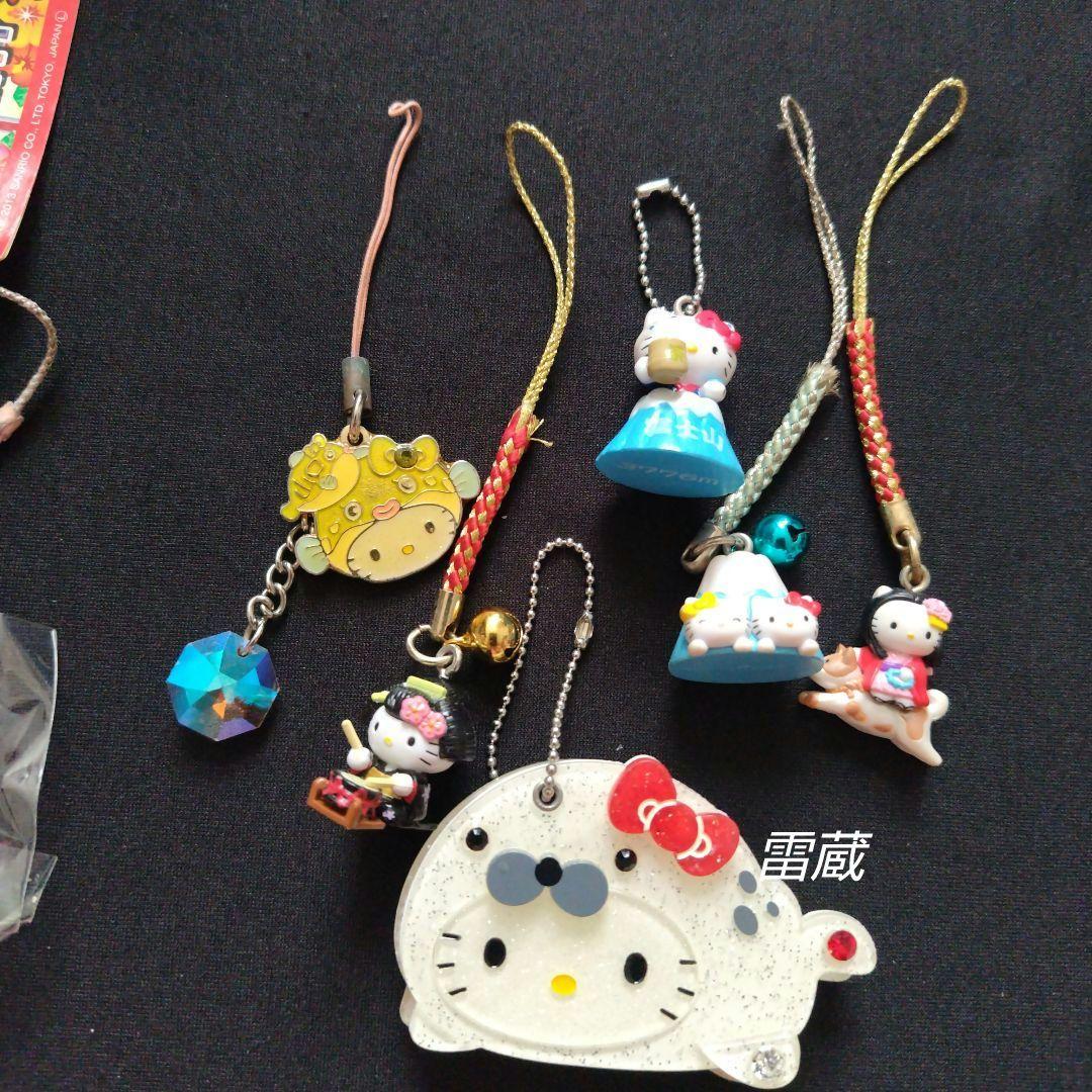 サンリオ　ハローキティ　ご当地キティ　ストラップ　まとめ売り　18点