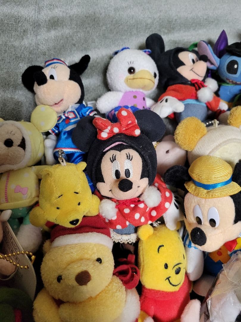ディズニー ぬいぐるみ マスコット キーホルダー 大量 100点　まとめ売り