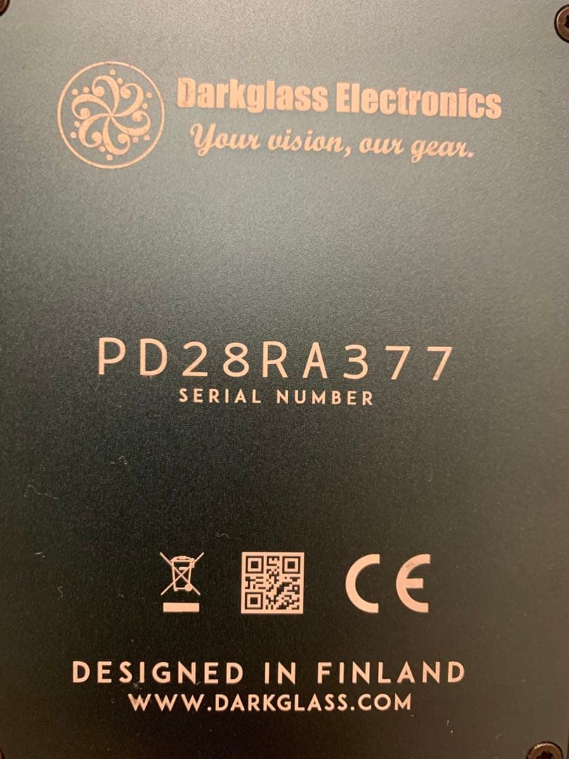 Darkglass electronics ALPHA OMEGA プリアンプ