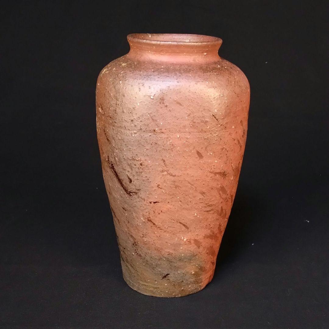 備前焼 南蛮手花生 古備前 錫繕い 漆繕い 古美術 桃山 江戸 花器 壷