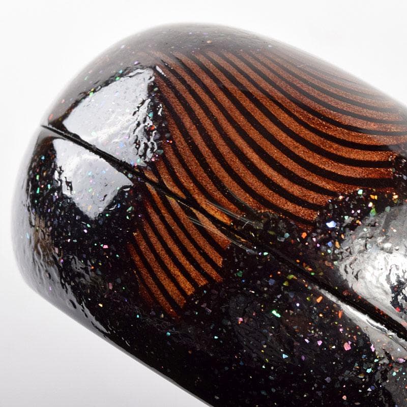 茶道具　八雲塗　出雲産　螺鈿装飾　香合　茶杓　共箱　2点まとめて　M　R4884