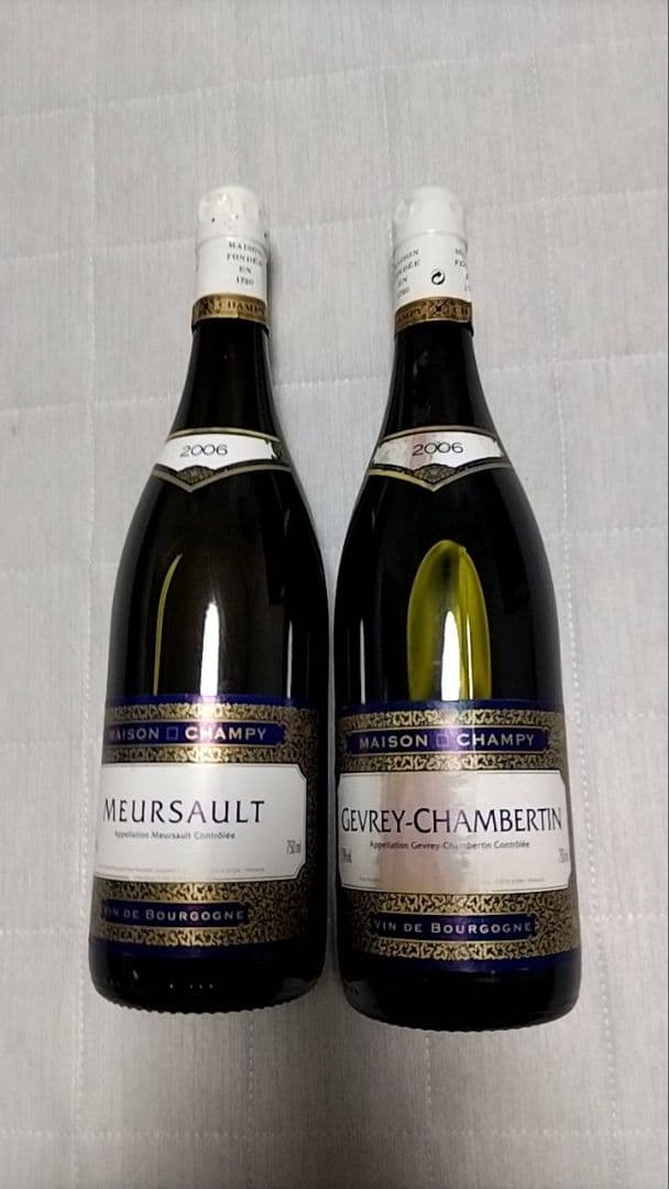 メルソー & ジュヴレ・シャンベルタン 2006年 フランス ジュヴレイ・シャンベルタン 2006 (ワイン) 価格比較 - 価格.com