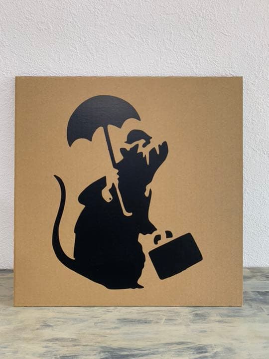 ☆ 激レア！ディズマランドbanksyバンクシー木枠 ステンシル