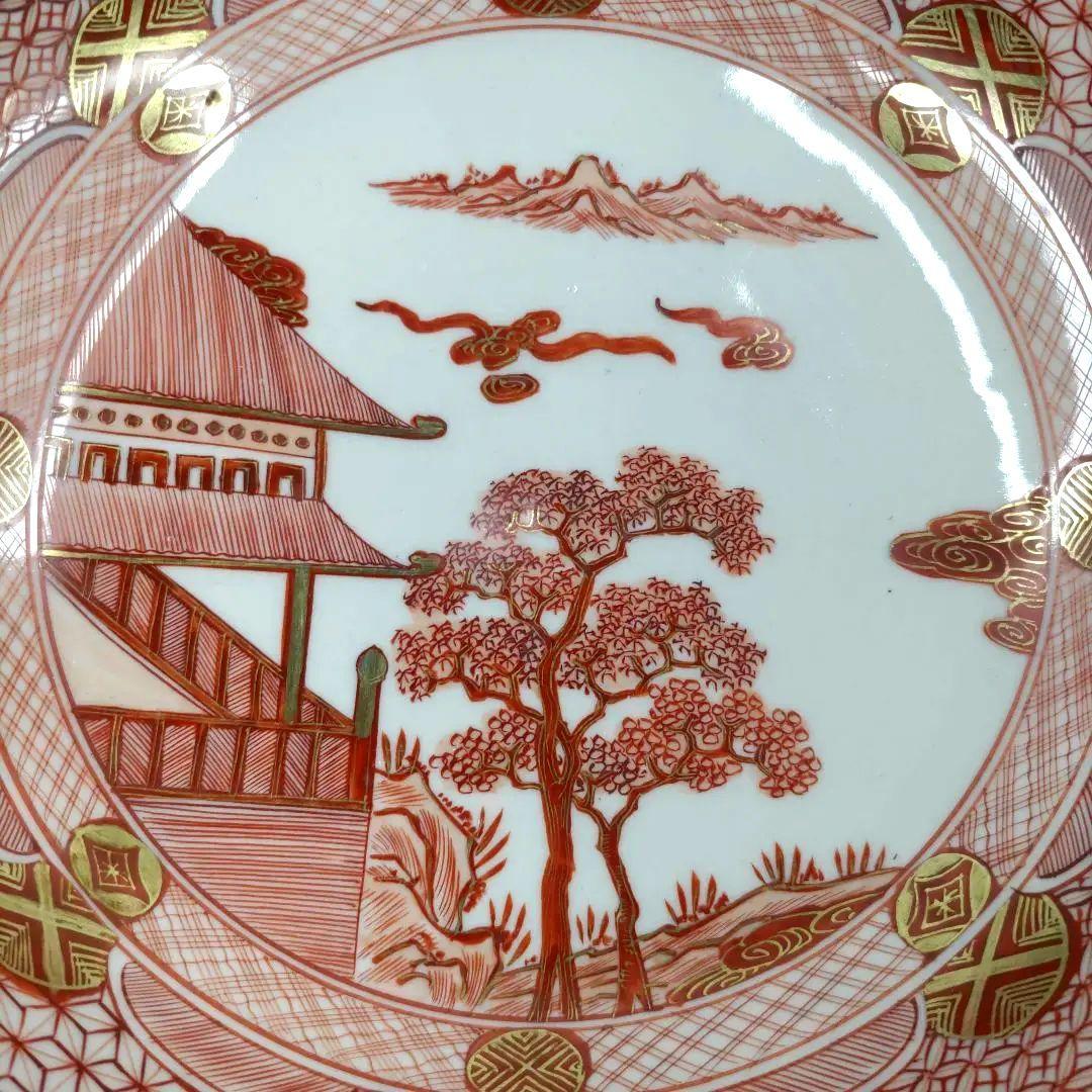 九谷焼 古九谷 金彩 赤絵 三ツ鉢 小鉢 中鉢 大鉢 骨董 希少 明治期