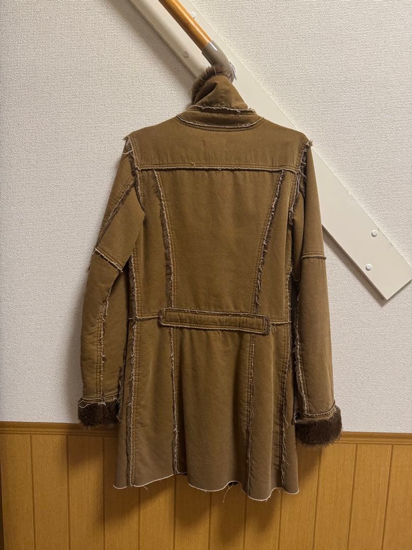 DIESEL archive コート y2k ファー