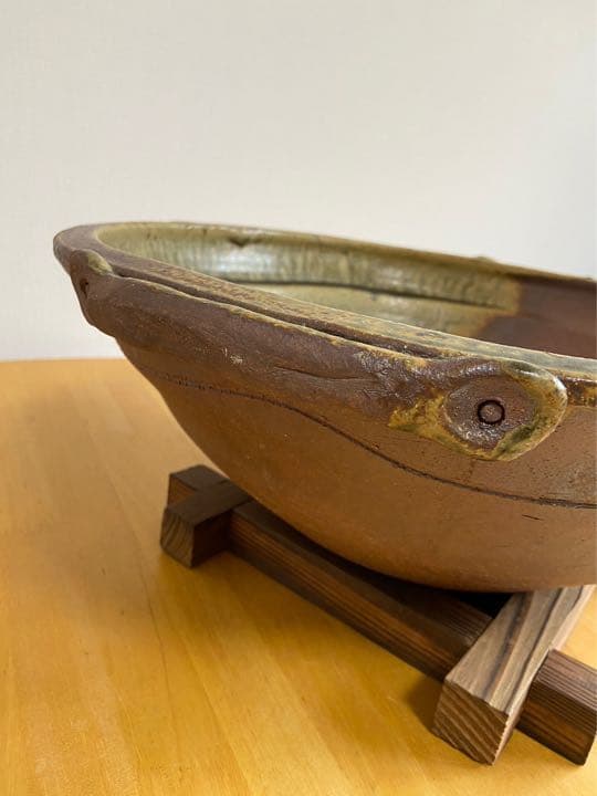 信楽焼 愛陶窯 水鉢 ◆ めだか鉢 メダカ鉢 金魚鉢 水槽 アクアリウム 睡蓮鉢