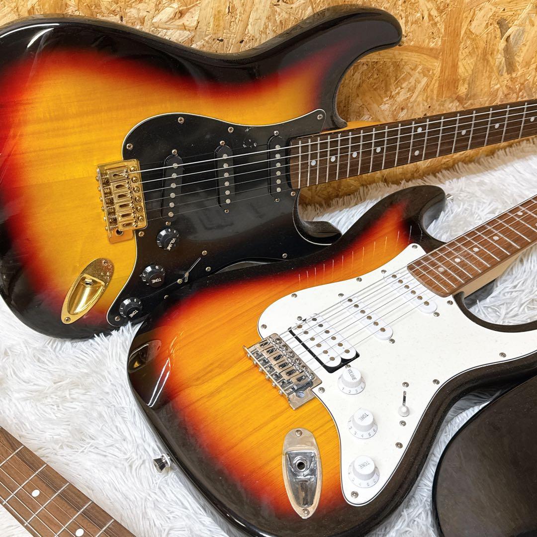 ジャンクギターまとめ売り ストラト系 Squier SELVA フォトジェニック