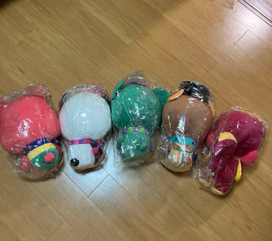 期間限定❗️✨新品❗️✨【GRAND GROUND】❤︎大型ぬいぐるみ♪５点　非売品