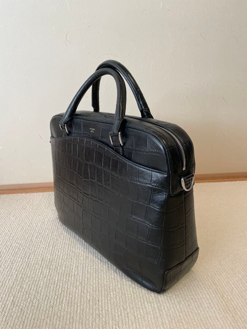 美品　ペッレモルビダ　バーニーズ別注　ビジネスバッグ　黒