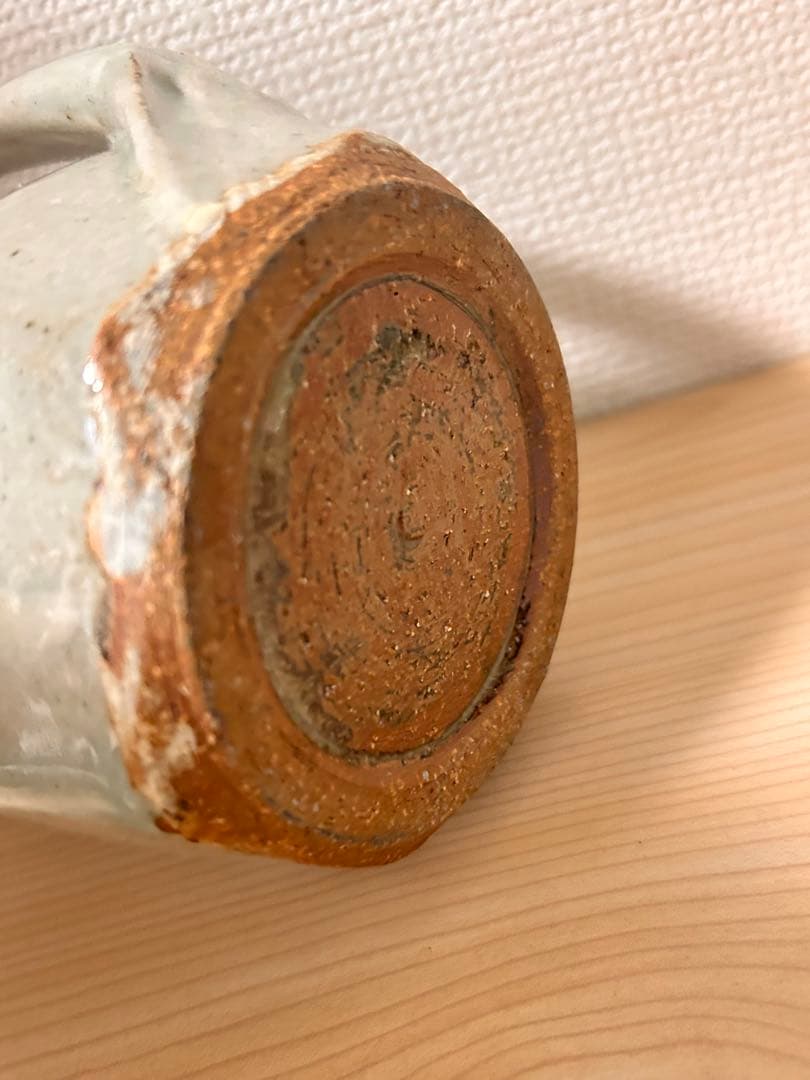 カ*メ様 森山雅夫　糠釉ピッチャー　検）民藝　武内晴二郎　沖塩明樹　益子焼　湯町