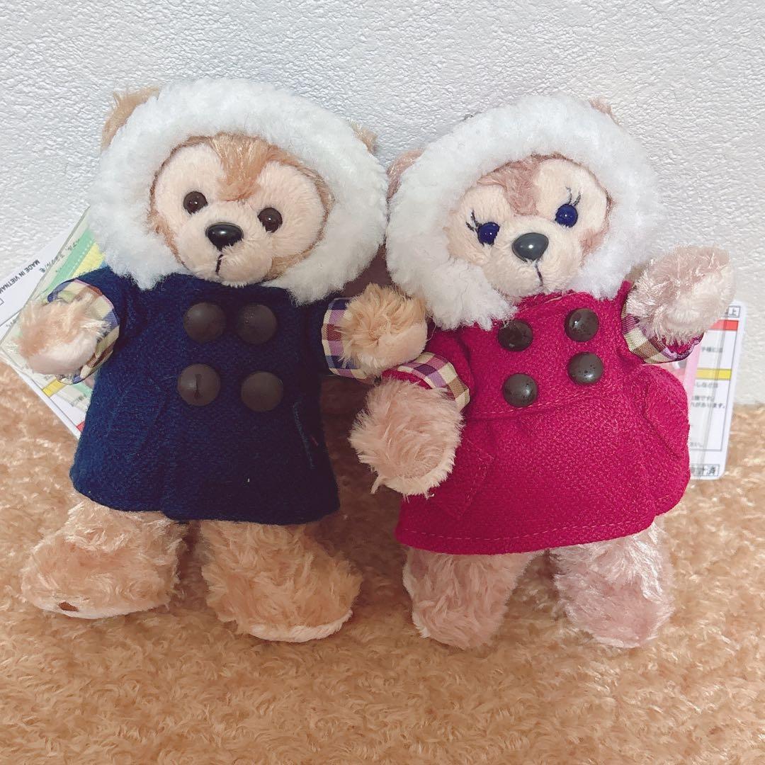 【新品.お顔厳選】♡ディズニー♡ダッフィー &メイちゃんヌイバ　ダッフルコート♡