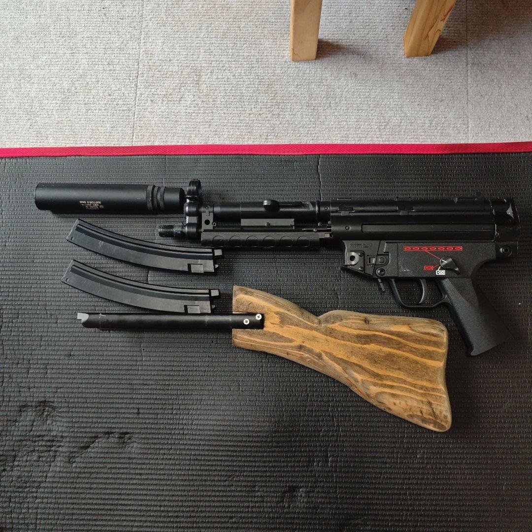 東京マルイ ライトプロMP5 カスタム(10禁)木製ストック