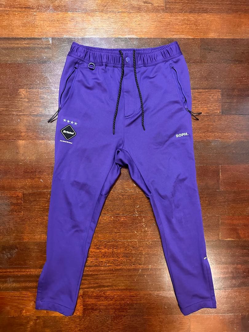 FCRB 紫 PDKジャケット パンツ セットアップ　＋半袖Tシャツ　3点セット