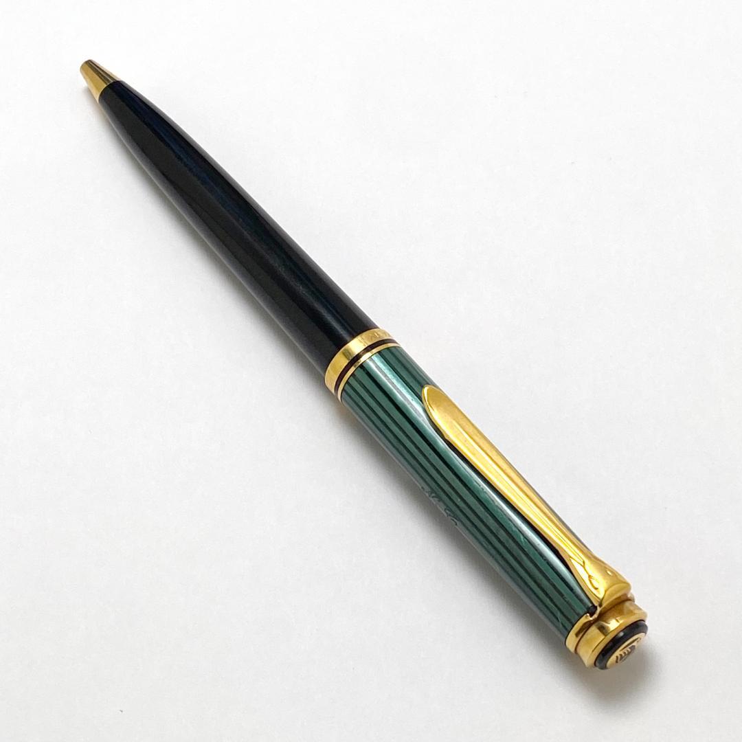 Pelikan（ペリカン） スーベレーン ボールペン 緑縞 K800 （55000