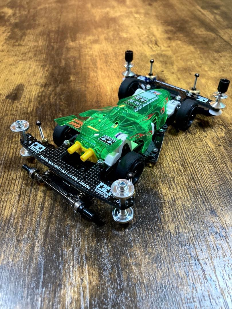 ミニ四駆 レイスピアー VZシャーシ カスタム B-MAX ver.①