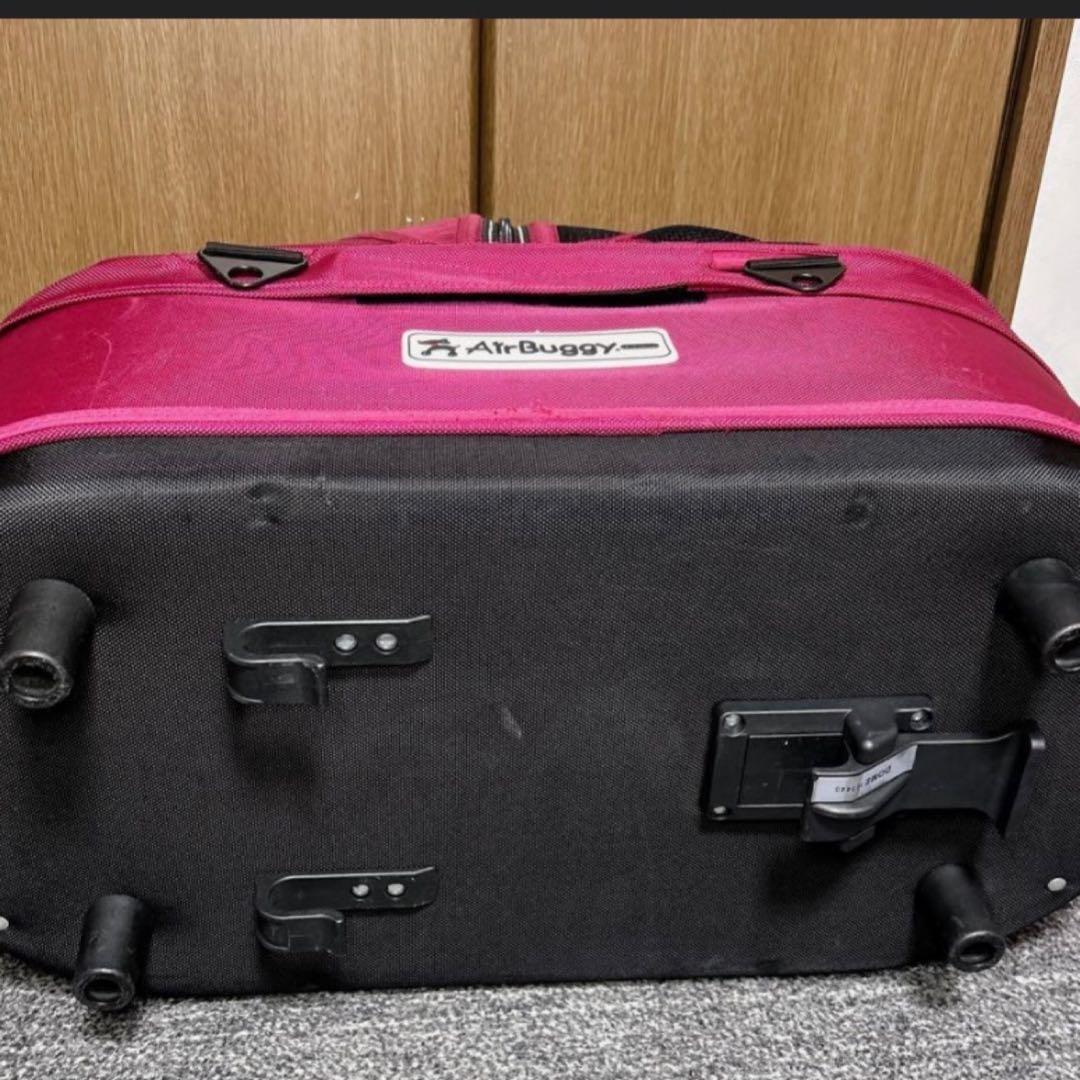 AirBuggy ペットカート マゼンタ色/Mサイズ