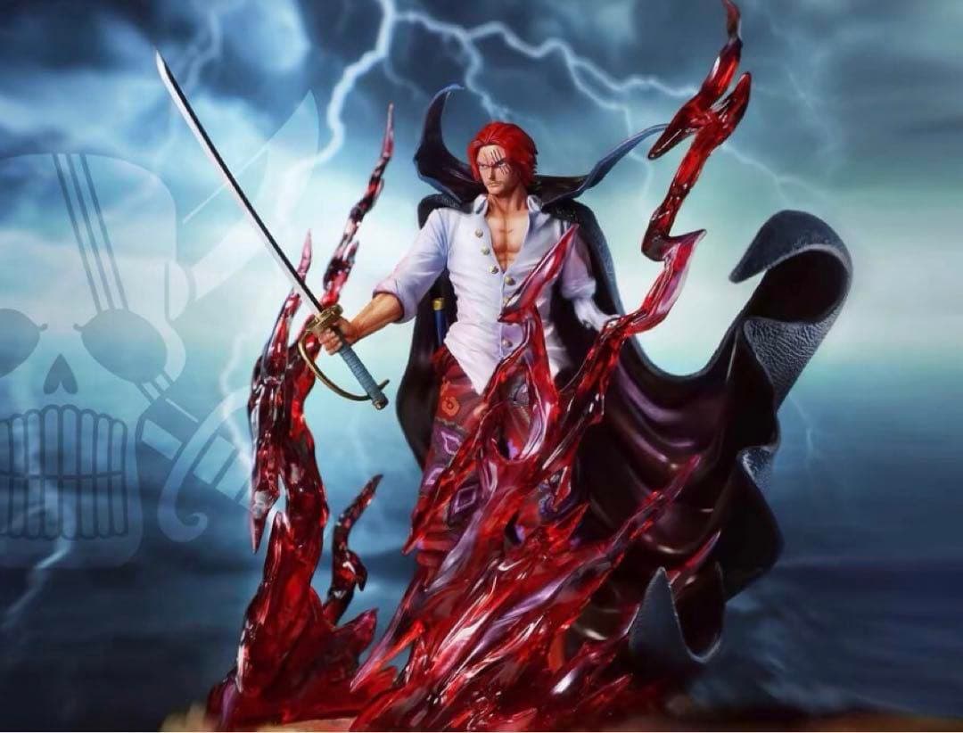 シャンクス　赤髪　POP　ワンピース　フィギュア　ガレージキット