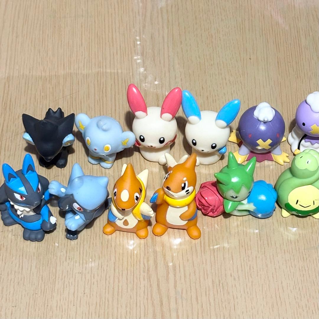 ポケモン】 指人形 モンコレ 110体 まとめ売り 初期 クリア フィギュア