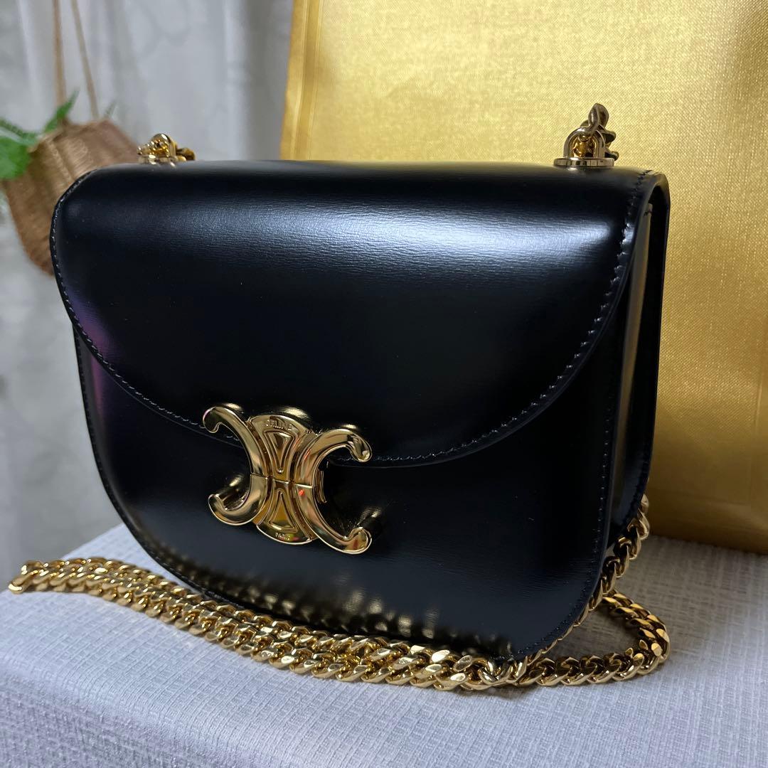 rinさま専用です！【正規品-A5rank】セリーヌ　トリオンフショルダーバッグ