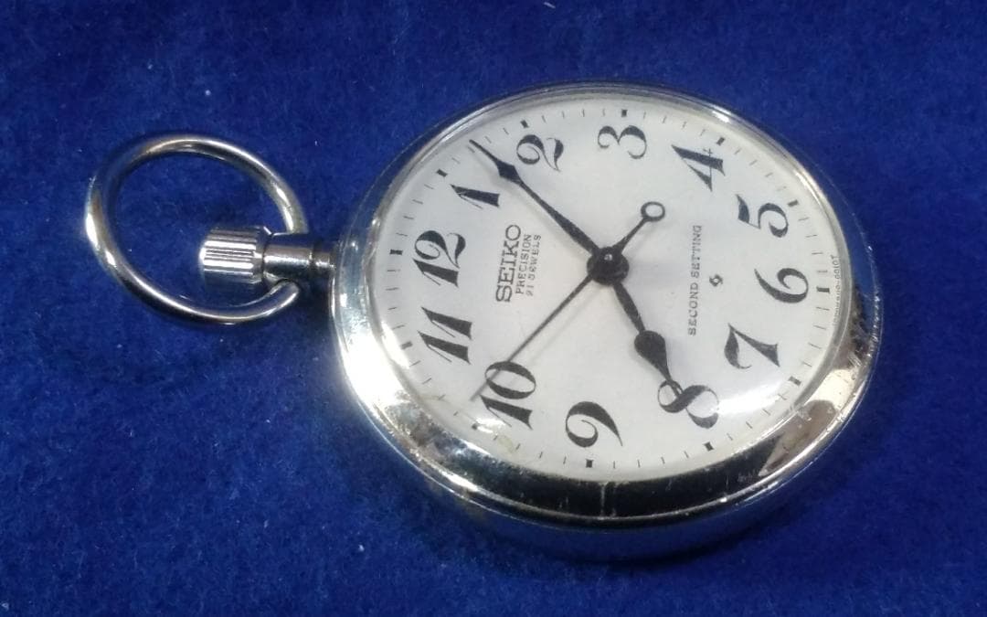 懐中時計　昭50　鹿鉄（稼働中）