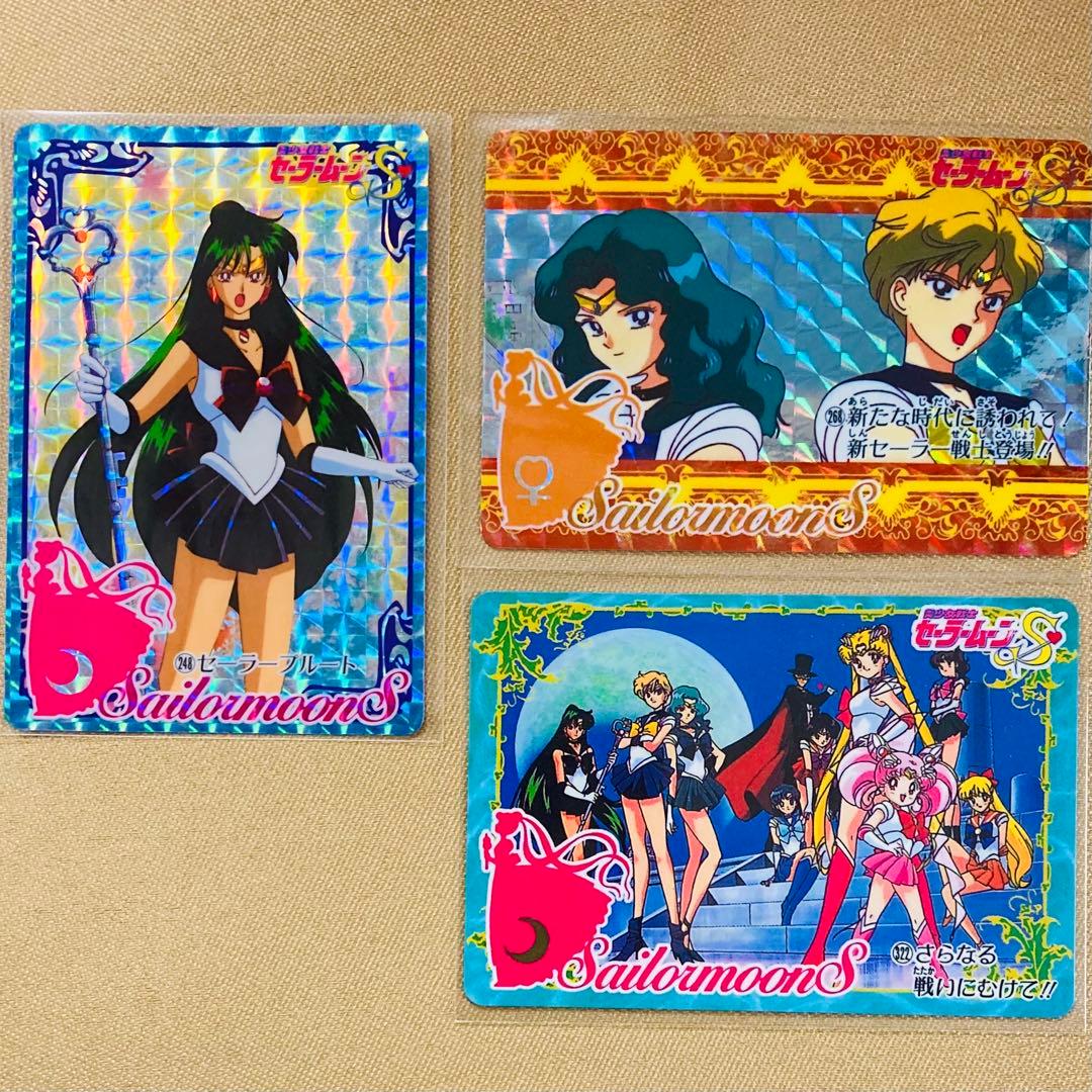 希少 美少女戦士セーラームーン カードダス キラカード 14枚セット