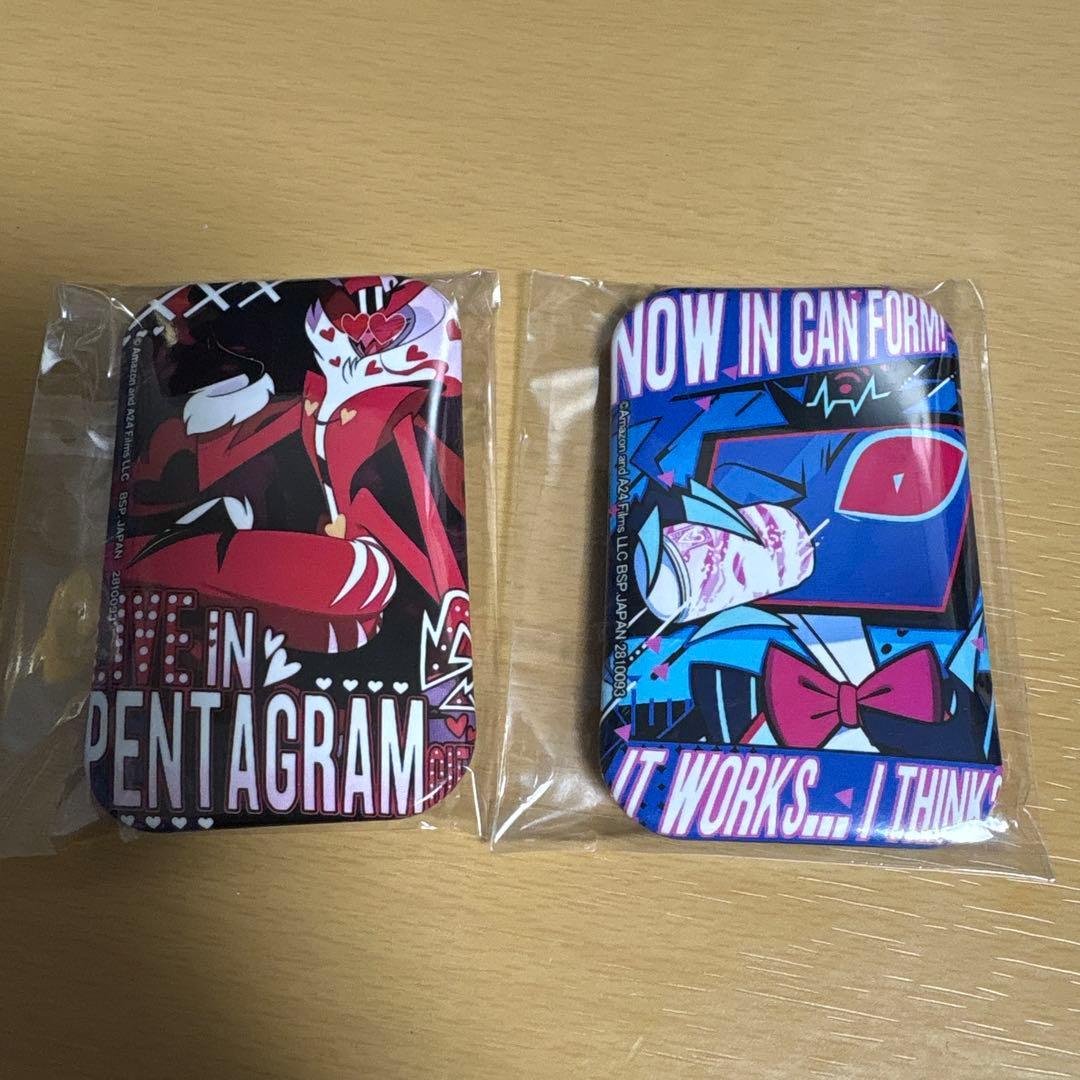 ハズビン・ホテルへようこそ スクエア缶バッジ ヴォックス