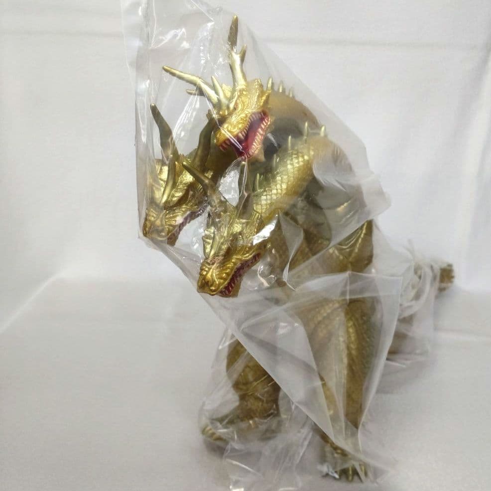 〈未使用未組立て〉バンダイ 超ドラゴン怪獣キングギドラ ～モスラ3