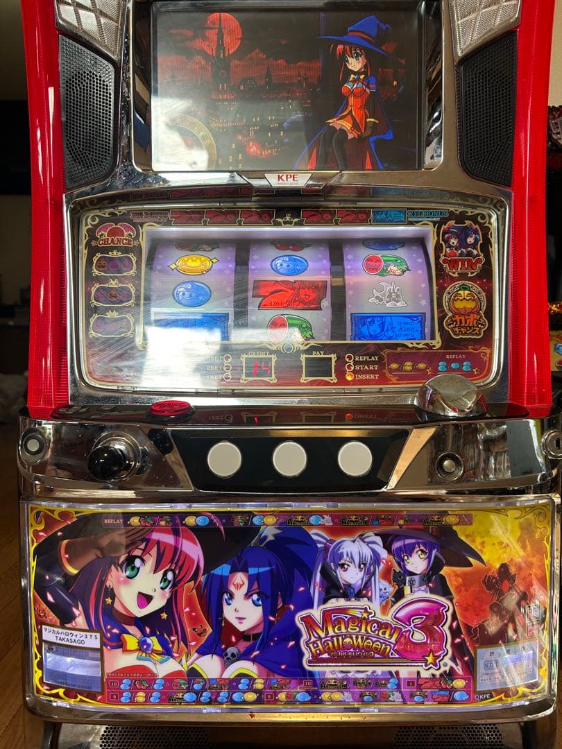 配送料込み・引取可能】KPE マジカルハロウィン3 実機パチスロ実機