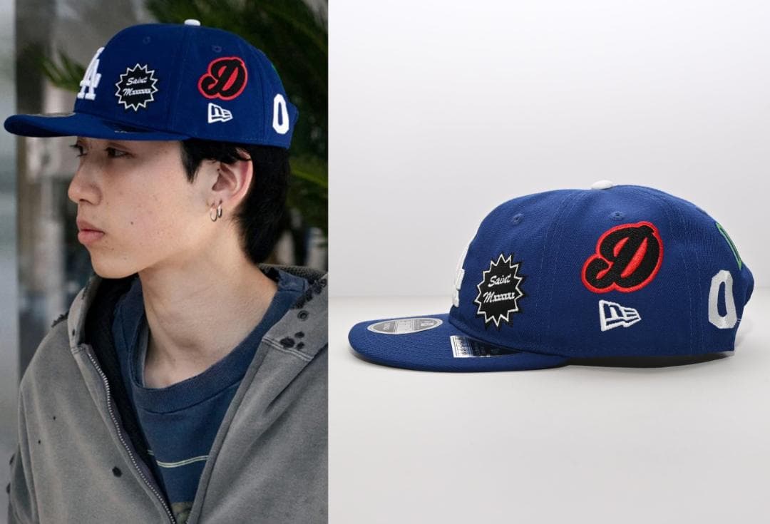 SAINT MICHAEL × NEW ERA × MLB ドジャース キャップ
