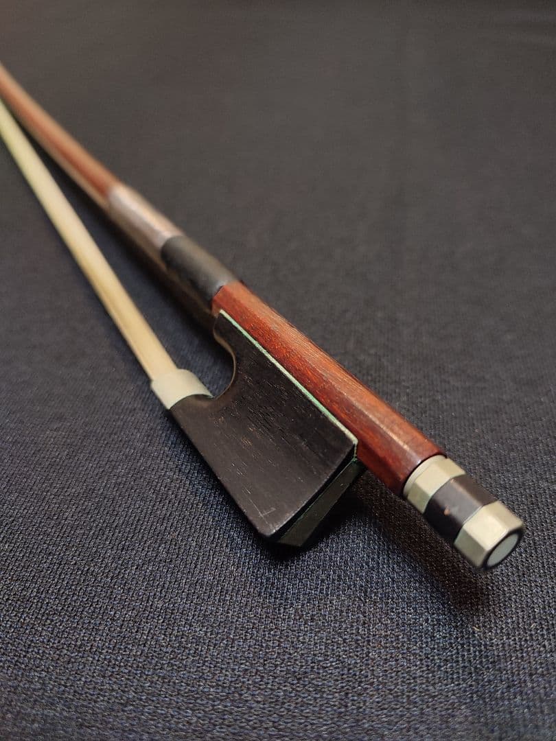 井筒信一 製作 1/4分数 バイオリン　弦新品交換済　弓・ケース・肩当て付属