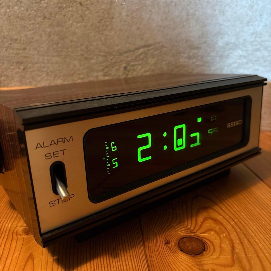 70年代 セイコ DL406 パタパタ時計 デジタルクロック スペースエイジ